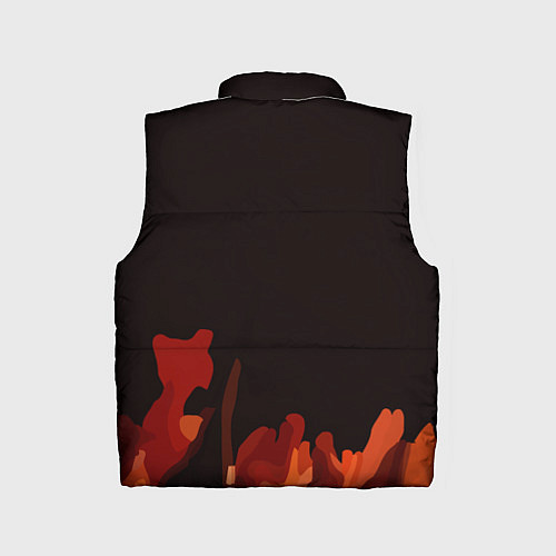 Детский жилет Не паникуй / 3D-Черный – фото 2