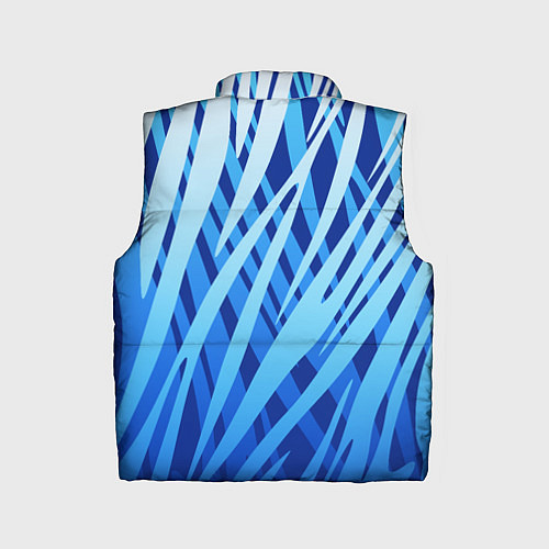 Детский жилет Volkswagen - синий камуфляж / 3D-Черный – фото 2