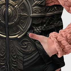 Детский жилет Узор в скандинавском стиле, цвет: 3D-черный — фото 2