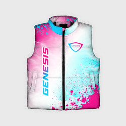 Детский жилет Genesis neon gradient style вертикально