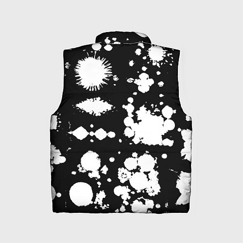 Детский жилет Фантазийный космический паттерн / 3D-Светло-серый – фото 2