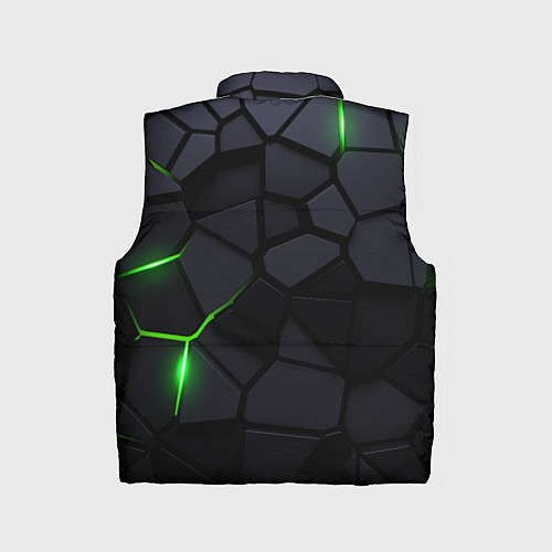 Детский жилет Skoda - плиты с эффектом свечения / 3D-Черный – фото 2