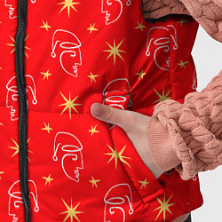 Детский жилет Christmas New Year hippie, цвет: 3D-черный — фото 2