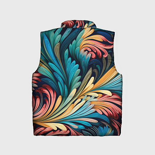 Детский жилет Квиллинг абстракция / 3D-Черный – фото 2