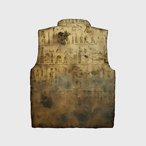 Детский жилет Древний папирус / 3D-Красный – фото 2