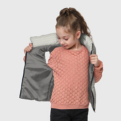 Детский жилет Текстура переплетения твил, цвет: 3D-светло-серый — фото 2