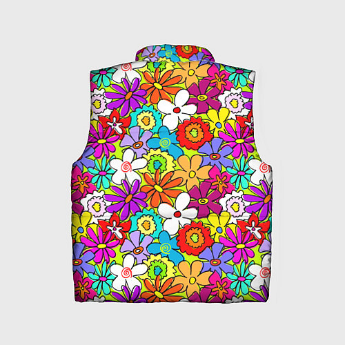 Детский жилет Floral multicolour / 3D-Красный – фото 2