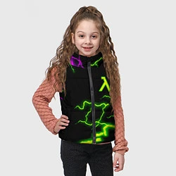 Детский жилет Half life atom strom, цвет: 3D-светло-серый — фото 2