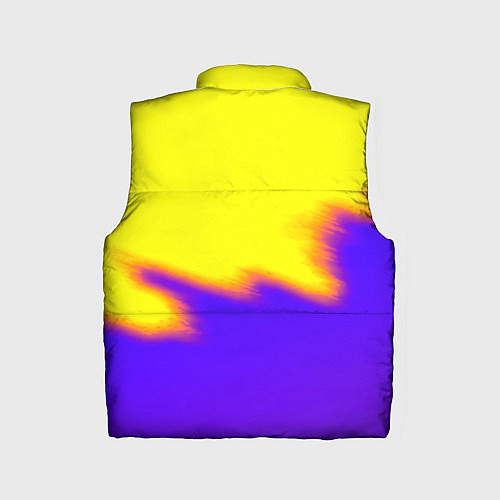 Детский жилет НБА баскетбол краски неоновые желтые / 3D-Красный – фото 2