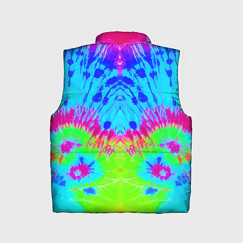 Детский жилет Tie-Dye abstraction / 3D-Черный – фото 2