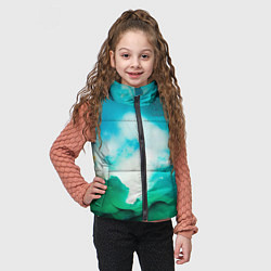 Детский жилет Текстура окрашенной стены - нейросеть, цвет: 3D-черный — фото 2