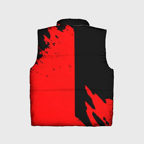 Детский жилет Белоруссия краски текстура / 3D-Черный – фото 2