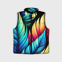 Детский жилет Color feathers - neon