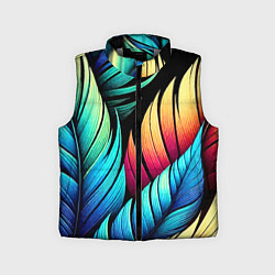 Детский жилет Color feathers - neon, цвет: 3D-светло-серый