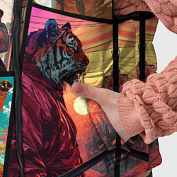 Детский жилет Animal GTA, цвет: 3D-светло-серый — фото 2