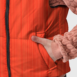 Детский жилет Морковный полосатая рябь, цвет: 3D-светло-серый — фото 2