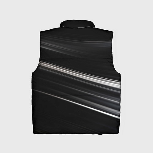 Детский жилет Black abstract background / 3D-Светло-серый – фото 2