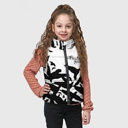 Детский жилет Three Days Grace вороны бенд, цвет: 3D-черный — фото 2