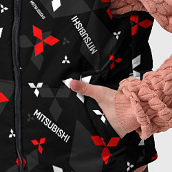 Детский жилет Mitsubishi - logo pattern, цвет: 3D-черный — фото 2