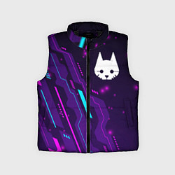 Детский жилет Stray neon gaming, цвет: 3D-черный