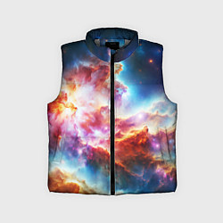 Детский жилет The cosmic nebula