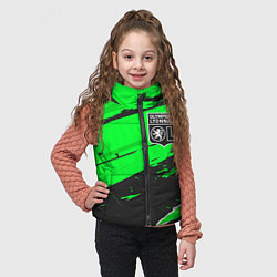 Детский жилет Lyon sport green, цвет: 3D-черный — фото 2