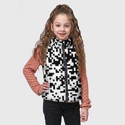 Детский жилет Камуфляж городской, цвет: 3D-черный — фото 2