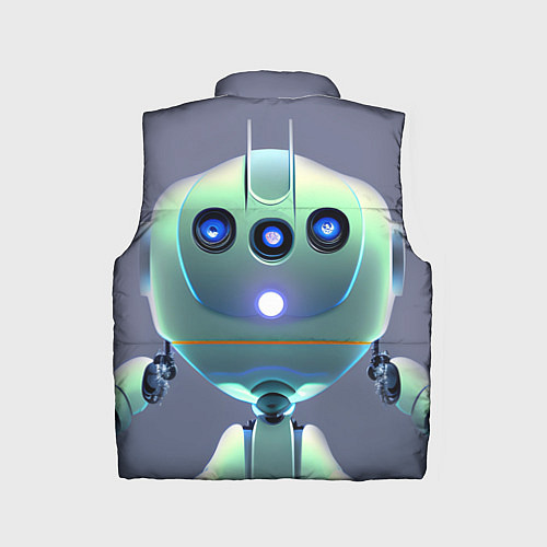 Детский жилет Робот человекоподобный / 3D-Черный – фото 2