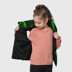 Детский жилет Светящиеся волосяной узор, цвет: 3D-черный — фото 2