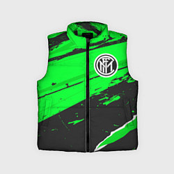 Детский жилет Inter sport green, цвет: 3D-черный
