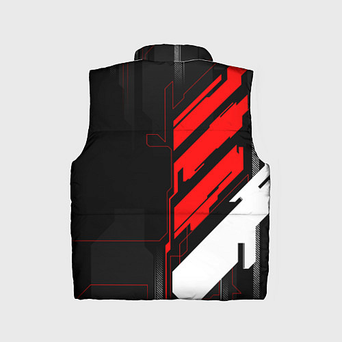 Детский жилет The Witcher - Кибер / 3D-Красный – фото 2