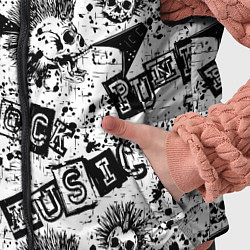 Детский жилет Панк-рок музыка, цвет: 3D-светло-серый — фото 2