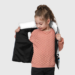 Детский жилет Printstream white - скин CS, цвет: 3D-черный — фото 2