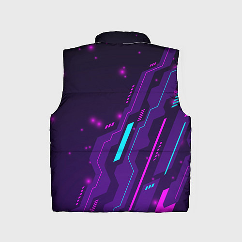 Детский жилет Forza Horizon neon gaming / 3D-Черный – фото 2