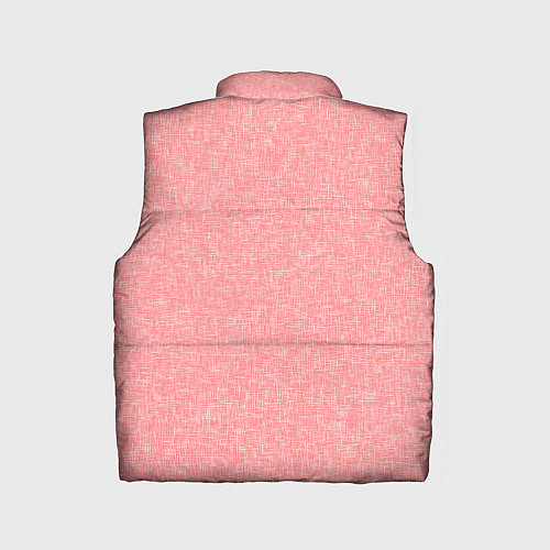 Детский жилет Текстурный бледно-красный / 3D-Красный – фото 2