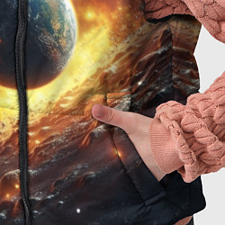 Детский жилет Космос и планета, цвет: 3D-красный — фото 2