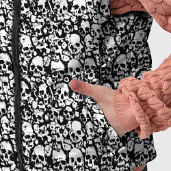 Детский жилет Very much skulls, цвет: 3D-красный — фото 2