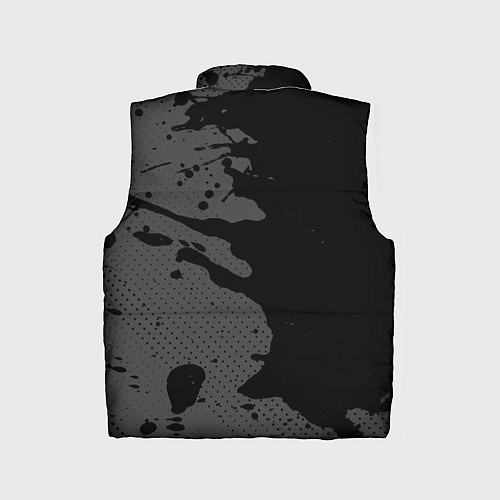 Детский жилет Bayer 04 sport на темном фоне по-вертикали / 3D-Черный – фото 2