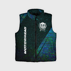 Детский жилет Motorhead glitch blue