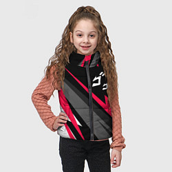 Детский жилет JoJo Bizarre Adventure electro lines, цвет: 3D-черный — фото 2