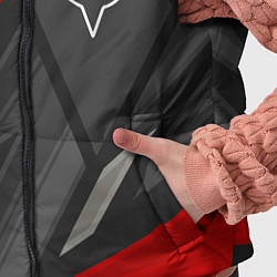 Детский жилет Evangelion red lines, цвет: 3D-черный — фото 2