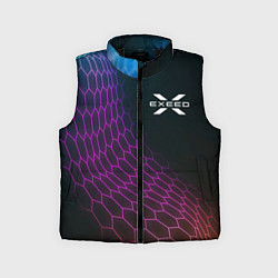 Детский жилет Exeed neon hexagon