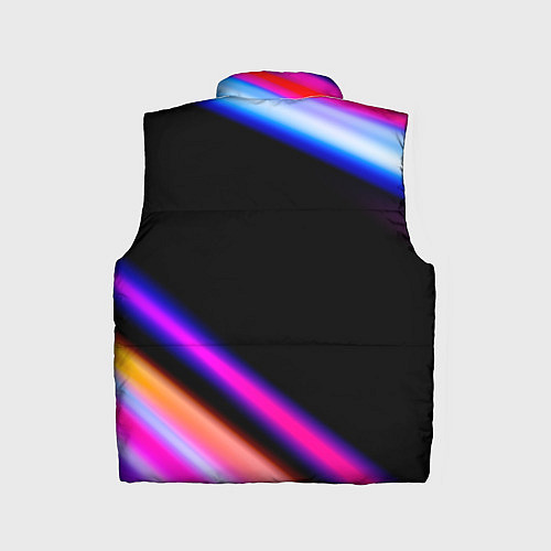Детский жилет Blink 182 neon rock lights / 3D-Черный – фото 2