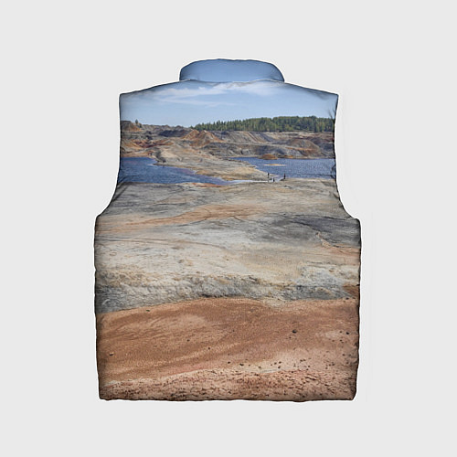 Детский жилет Карьер Уральский марс / 3D-Светло-серый – фото 2