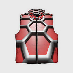 Детский жилет Броня робота, цвет: 3D-красный