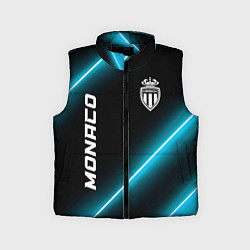 Детский жилет Monaco неоновые лампы, цвет: 3D-черный