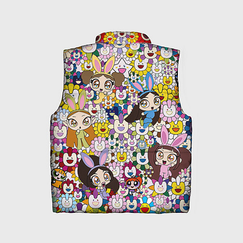 Детский жилет Right now NewJeans and Takashi Murakami / 3D-Красный – фото 2