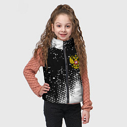 Детский жилет Герб Росси краски, цвет: 3D-красный — фото 2