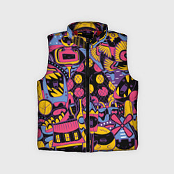 Детский жилет О Париж, цвет: 3D-красный