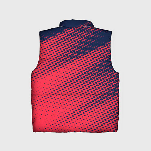 Детский жилет Яркий абстрактный узор для спорта / 3D-Красный – фото 2